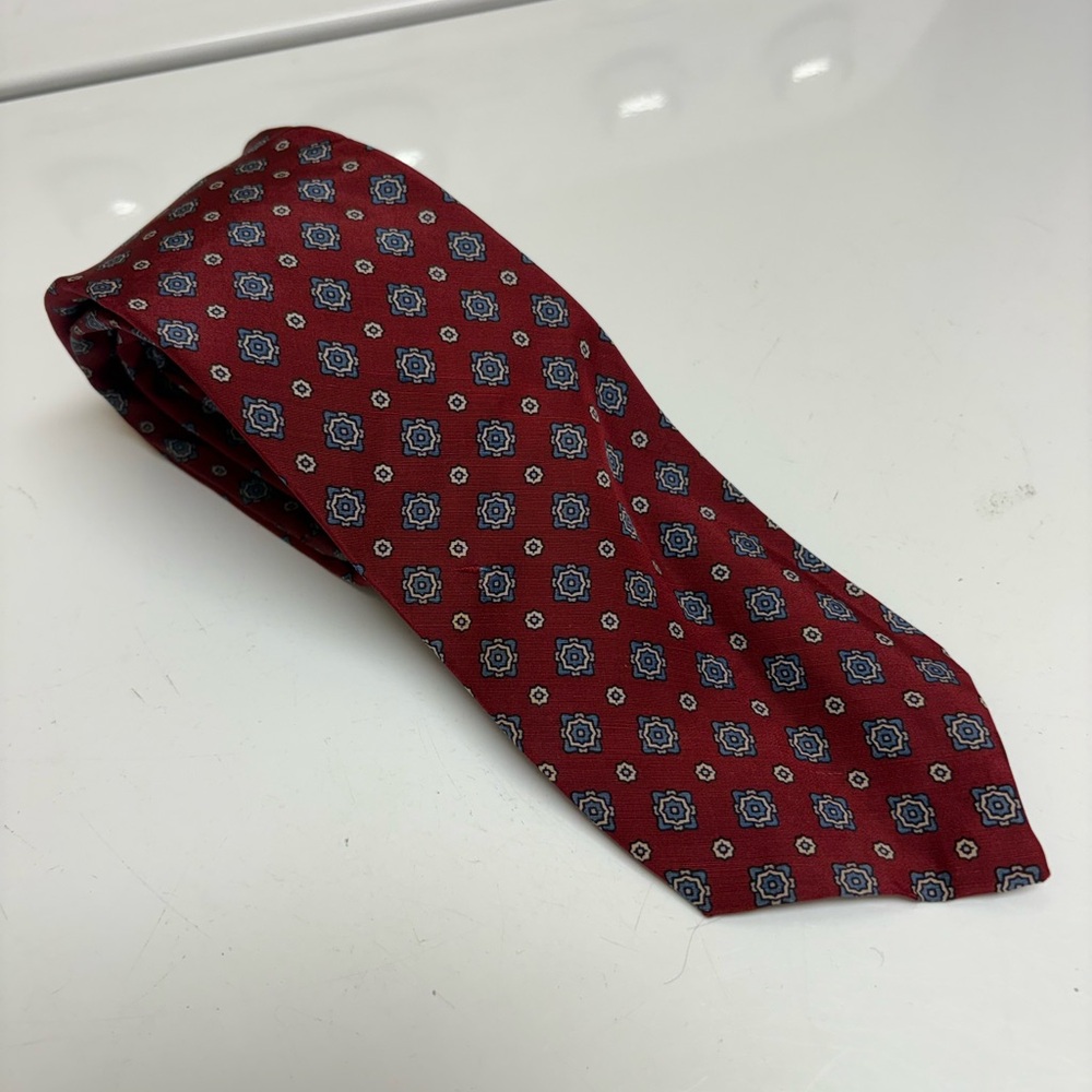 Classic Red and Blue‎ Patterned Ties